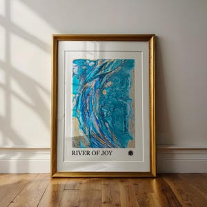 Abstrakte Wand Kunst Drucke, Art Print, Living Room, Office, House, Master Room, Wanddekoration, Weihnachtsgeschenke, Geschenk für Sie, Blau