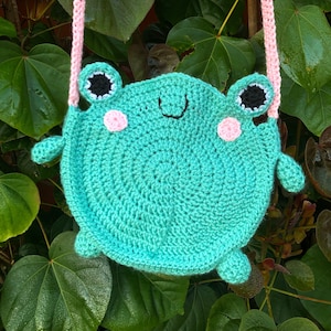 Frog Crossbody Bag - Crochet Pattern