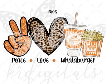 Free Free Peace Love Whataburger Svg 358 SVG PNG EPS DXF File