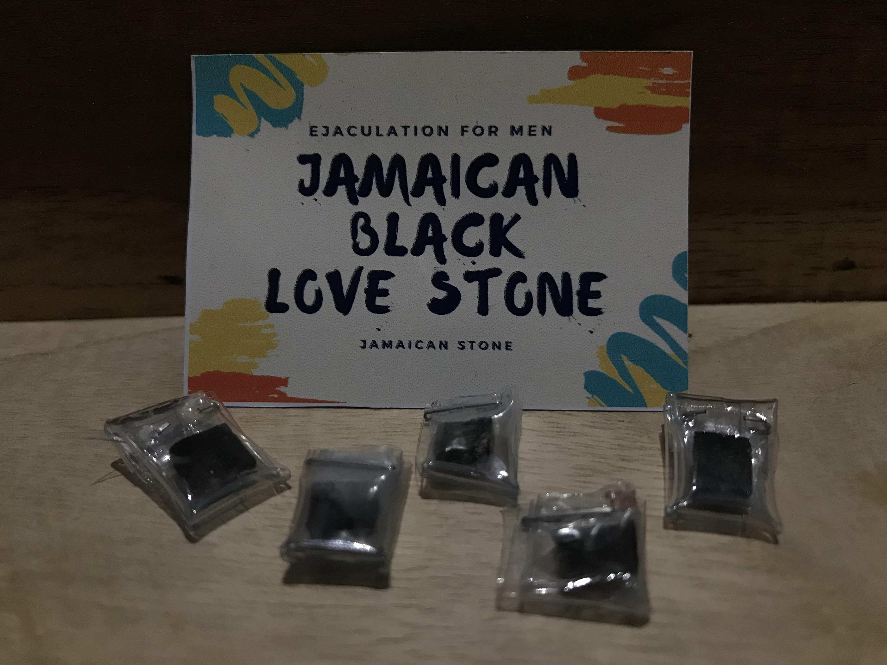 Original Jamaican StoneBlack love stone Etsy