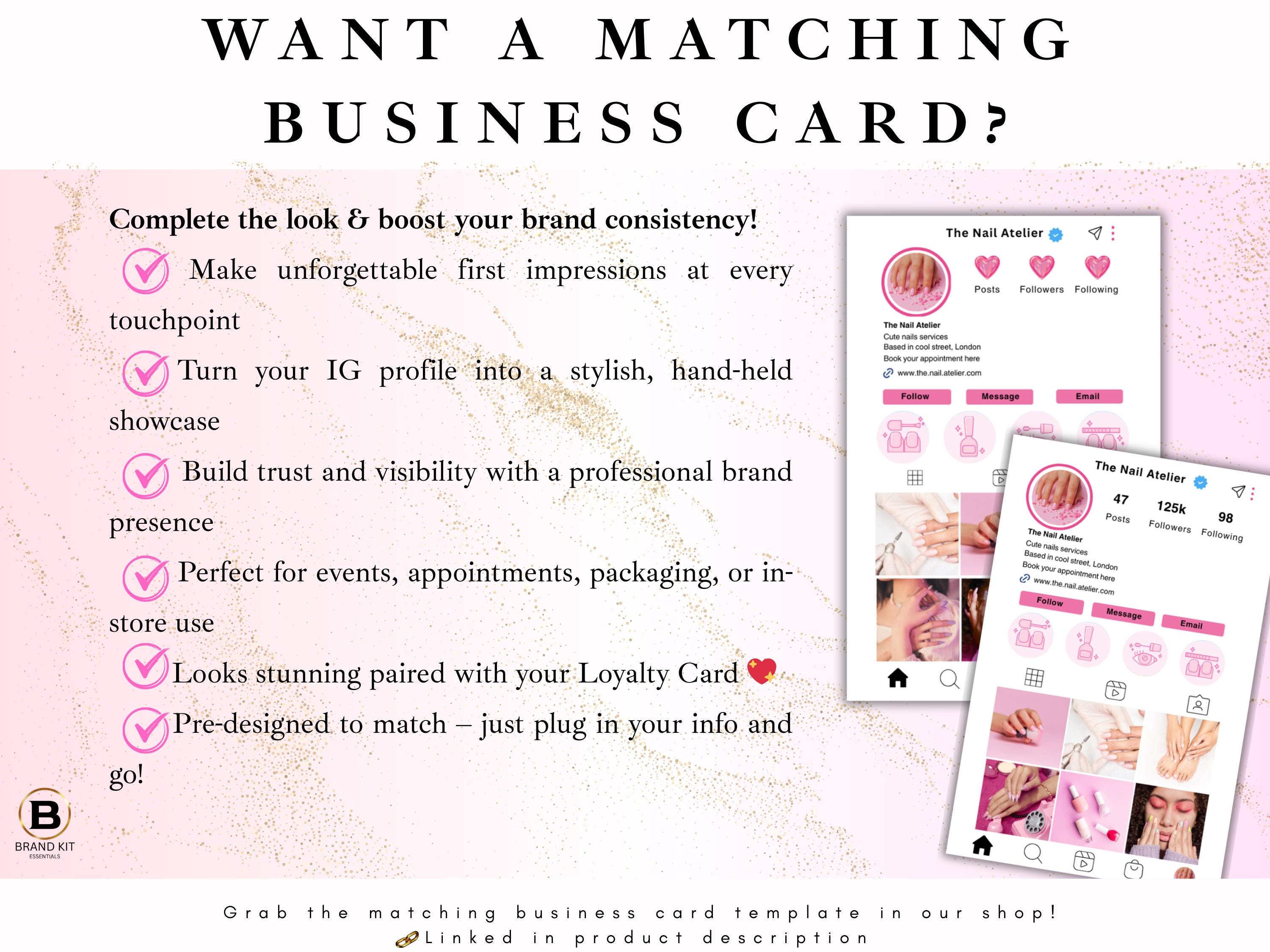 Reward Design Qr Code Lash Tech Loyalty Card Template, QR Code, Pink VIP Rewards (canva ...