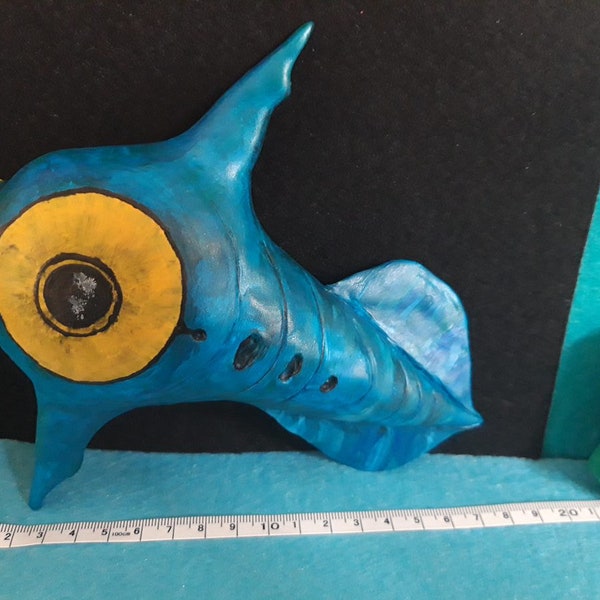 | Fimo Subnautica Peeper fait à la main Peint