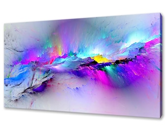 Abstract Canvas Print Art Wall hanging Handmade Framed Canvas Picture Modern Design Fast Delivery