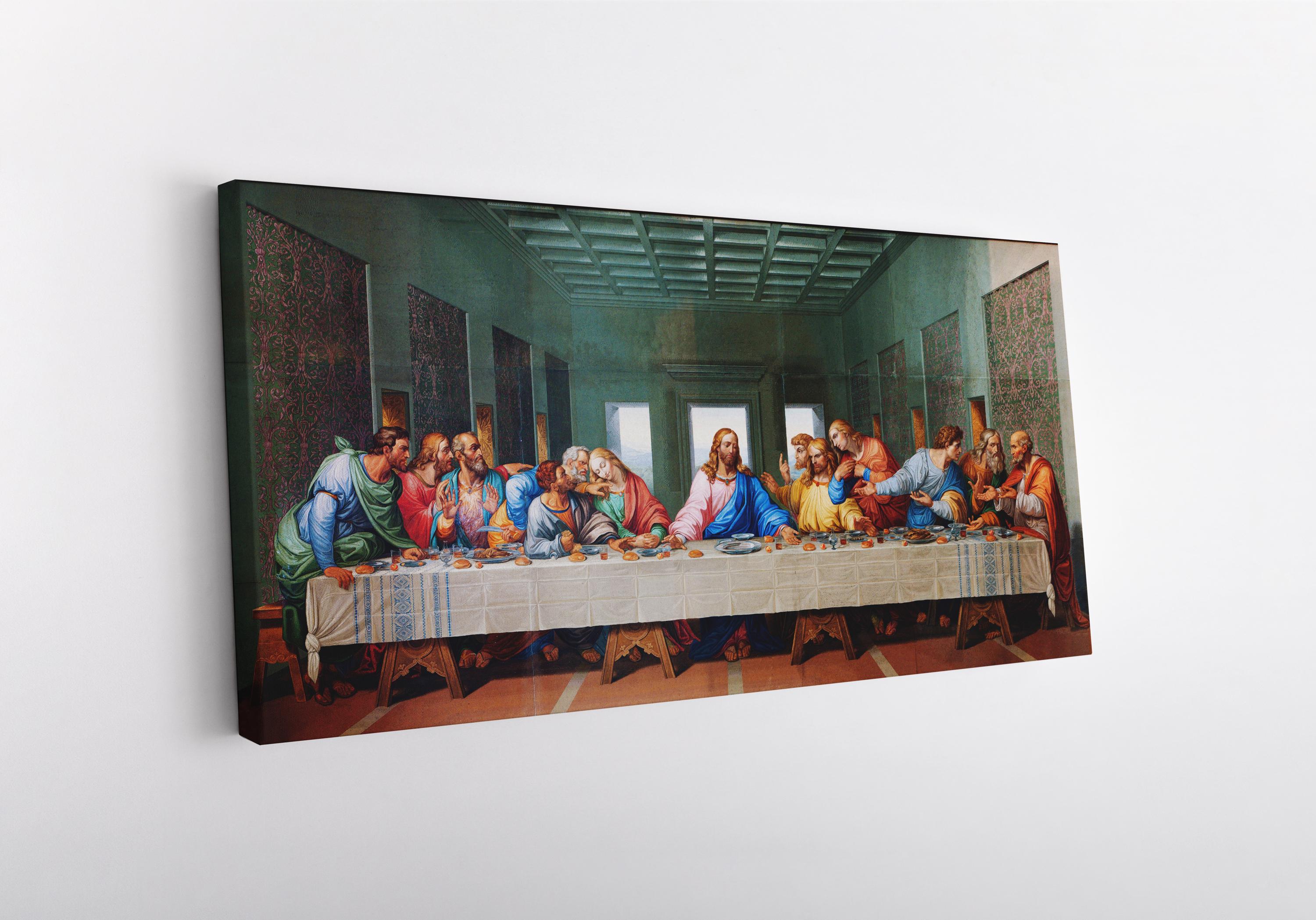 The Last Supper Wall Art Print | Religious Decor | Vintage Church ...