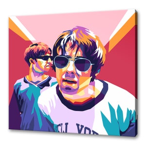 LIam Noel Gallagher Oasis Canvas Print Picture Wall Art Fast Delivery