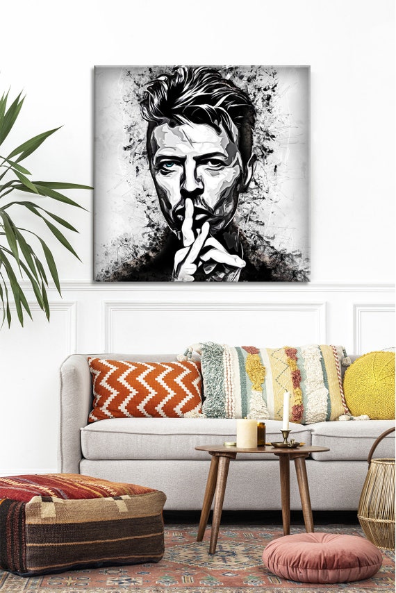DAVID BOWIE CANVAS PRINT PICTURE WALL ART FREE FAST UK DELIVERY VARIETY OF SIZES 