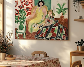 Henri Matisse Abstract Art Print: Colourful Modern Home Decor