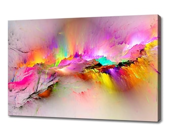 Abstract Canvas Print Art Wall hanging Handmade Framed Canvas Picture Modern Design Fast Delivery