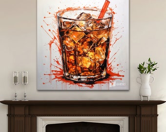 Carta Da Parati Bar 366x254cm - Motivo Cocktails, Include Colla, 3D Fotorealistica - Foto 9