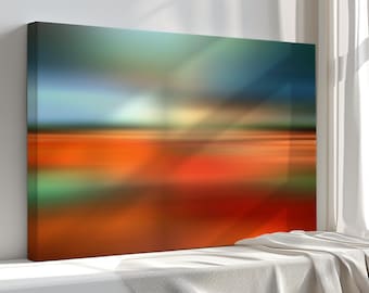 Lienzo decorativo abstracto moderno y colorido – Decoración elegante para el hogar – Obra de arte de alta calidad para colgar en la pared, ideal para cualquier estilo de interior.