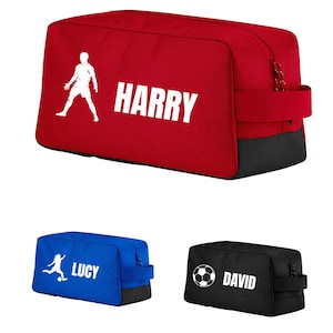 Custom Football Boot Bag, Personalised Kids School PE Sports Bag, Gym Kit, Shoe Bag, Boot bag
