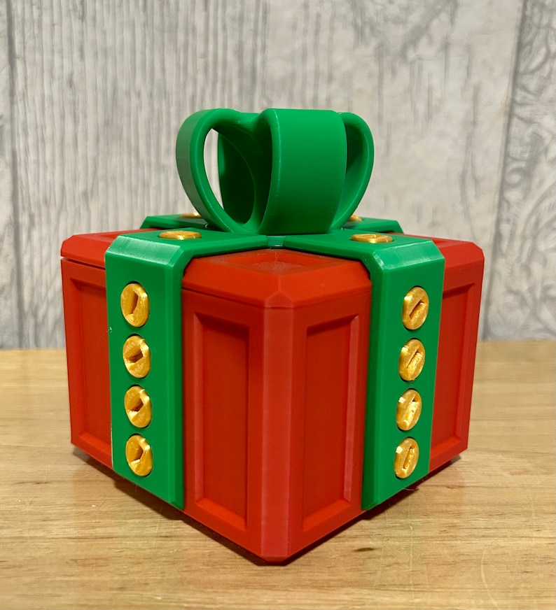 The Annoying Gift Box With 20 Bolts 3D Printed Etsy UK