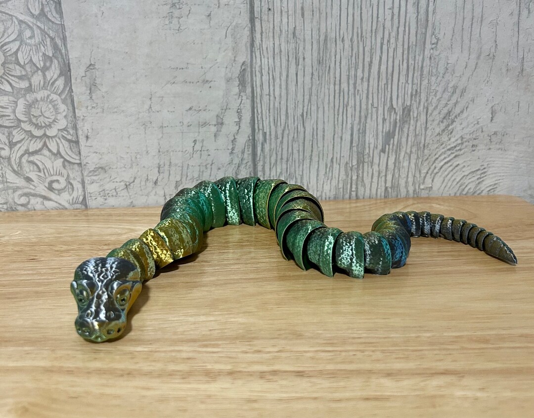 Articulated Ball Python 3D Printed - Etsy