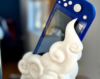 Switch Lite Cloud Stand/Dock 3D Printed