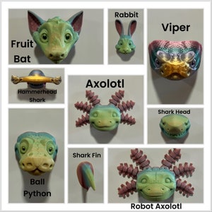 Animal Magents - 3D Printed