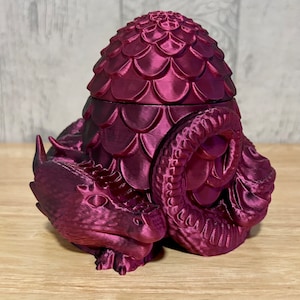 Dragon Egg Trinket Box- 3D Printed