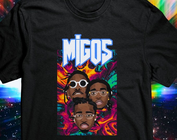 Migos T Shirt Migos Merch Offset Quavo Takeoff T Shirt Etsy
