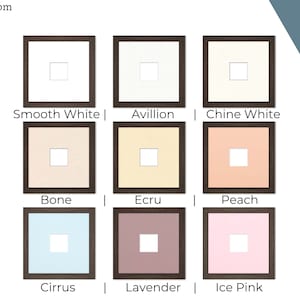 Passe-partout haut de gamme entièrement personnalisable : spécifiez les dimensions extérieures et intérieures un seul passe-partout dans plus de 20 couleurs image 3