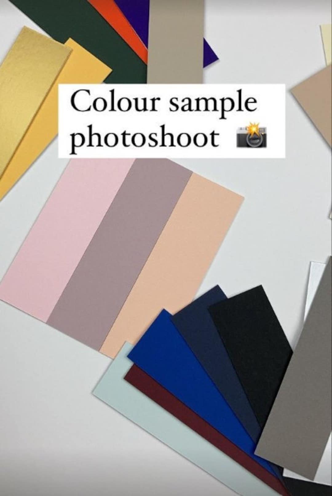 Matboard Sample Swatch Set (all of Our Colors) - Etsy