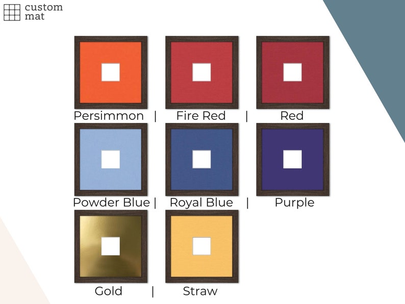 Passe-partout haut de gamme entièrement personnalisable : spécifiez les dimensions extérieures et intérieures un seul passe-partout dans plus de 20 couleurs image 5