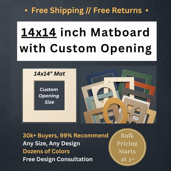 14x14 Frame - Etsy