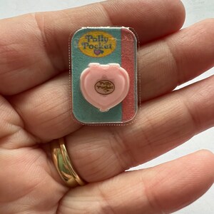 Version choose your SHAPE Miniature dolls house Polly Pocket compact replica single LeoLolabyKelly image 2
