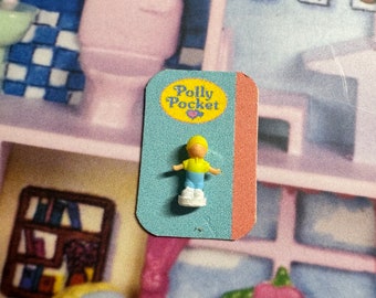 Miniature Polly Pocket dolls house toy doll boy  - LeoLolabyKelly