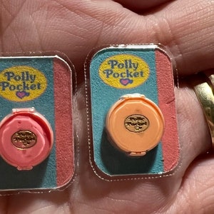 Version choose your SHAPE Miniature dolls house Polly Pocket compact replica single LeoLolabyKelly image 7