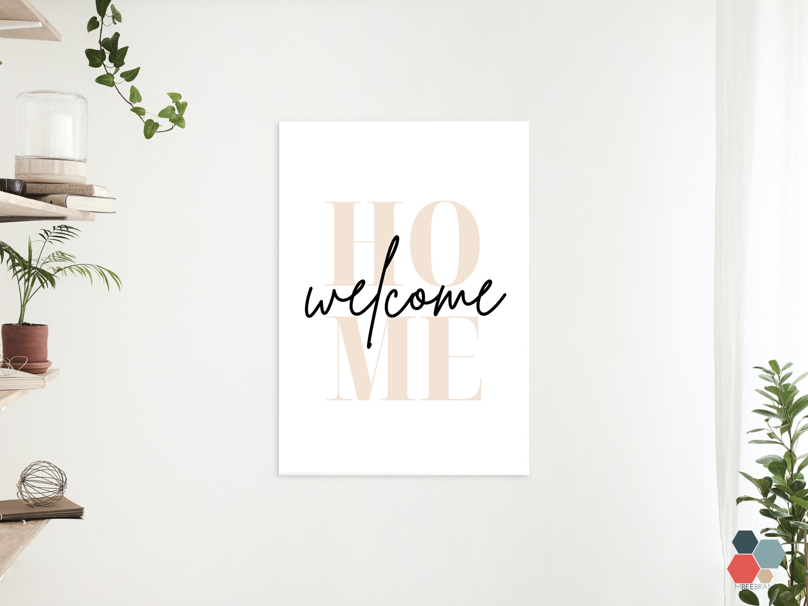 Welcome Home Printable Sign Home Decor Wall Art Print Airbnb VRBO Welcome Home Printable Sign Home Decor Wall Art Print Airbnb VRBO