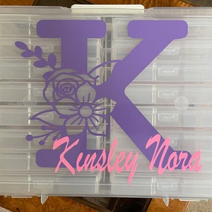 Custom baby photo box