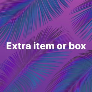Add on to baby box order