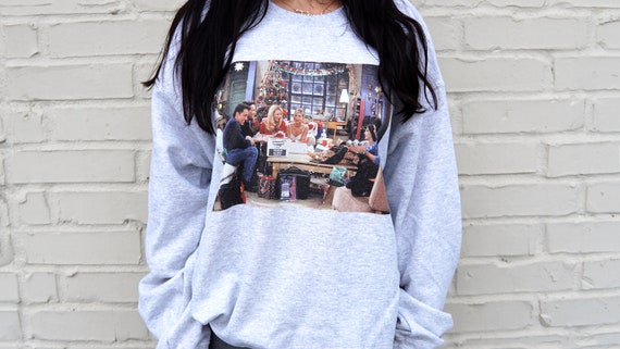 Friend Sweatshirt, Christmas Sweater, Cute Christmas Ugly Christmas Sweater, Christmas Sweatshirt, Holiday Sweater, Cute Winter Sweater
