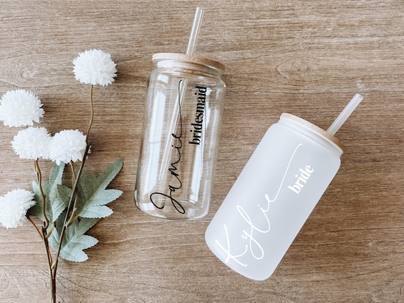 Custom Bridesmaid Cups: Bachelorette Party Plastic Tumblers