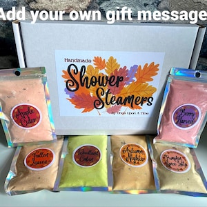 Shower bombs | bath bombs | relaxation gift | gift for her | gift for him | stress gift | pamper hamper | aromatherapy | steamers | fizzers
