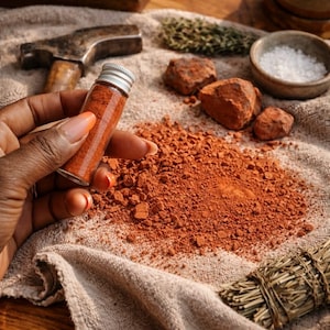 Red Brick Dust for Protection | Hoodoo Spiritual Barrier Powder | Warding Negative Energy