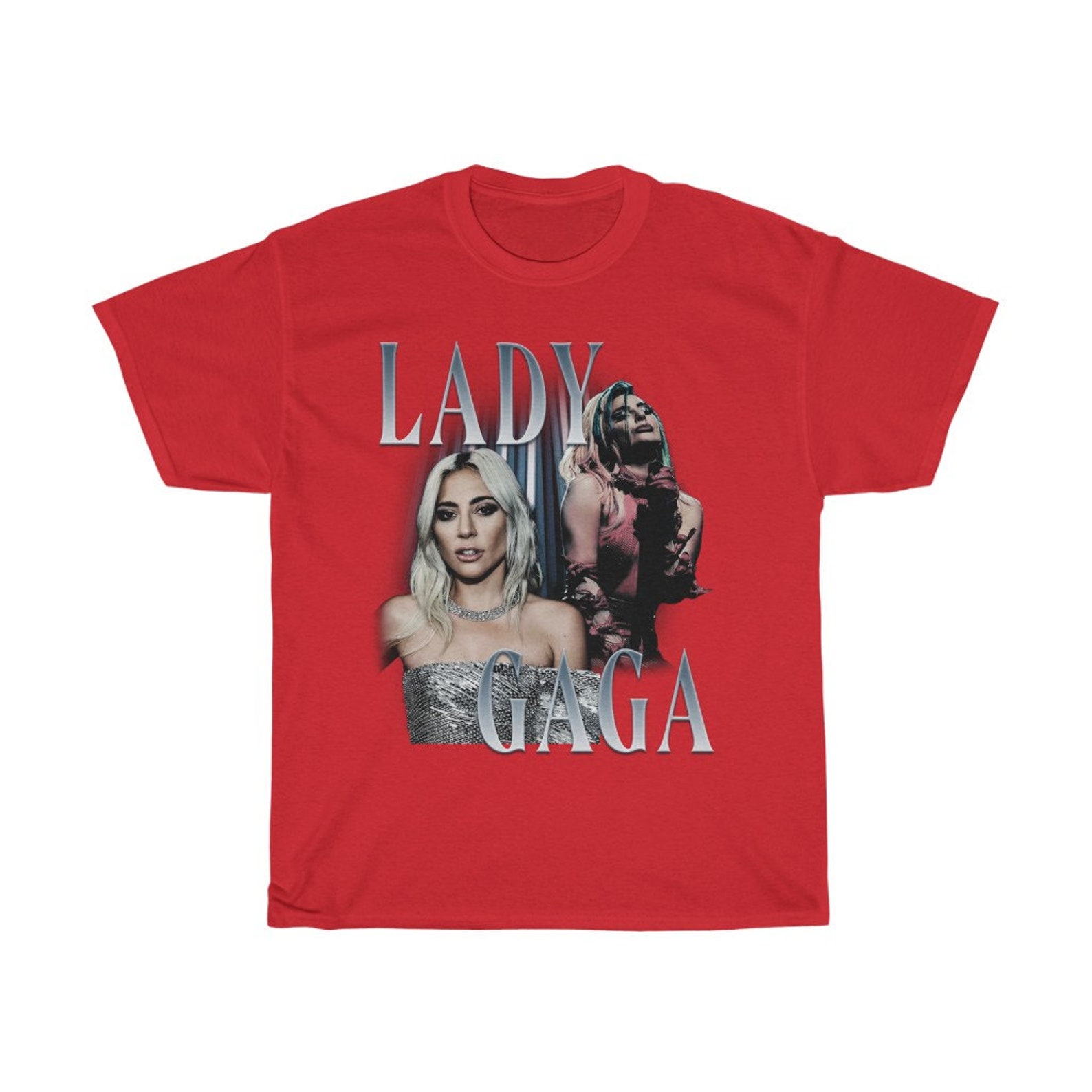 Lady Gaga Vintage TShirt Etsy