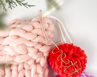 Personalized Wire Name Gift Tag, Custom Name Ornament, Custom Christmas Gift Tags, Wire Ornament, Personalized Ornament, Holiday Keepsake