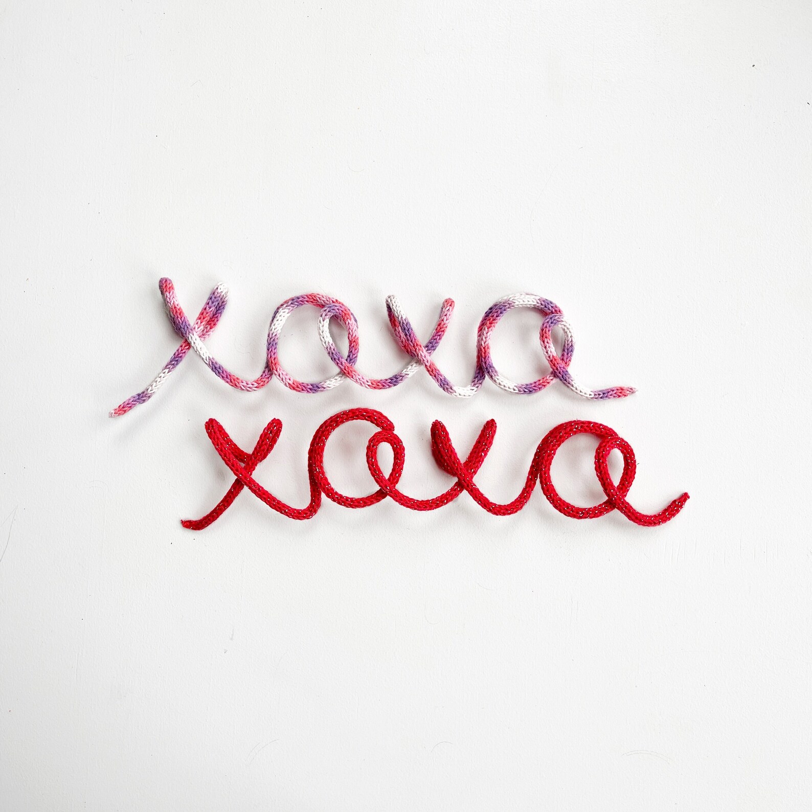 XOXO Wall Decor Wire Wall Hanging X and O Wall Art Pastel Etsy