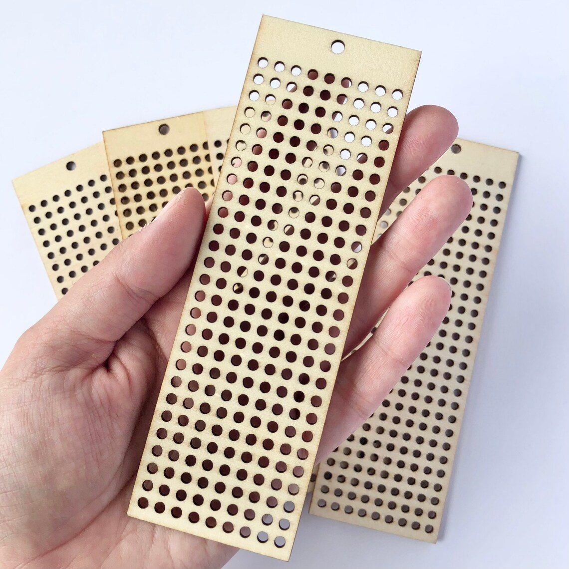 Wooden Cross Stitch Bookmarks 5 Pack | Etsy