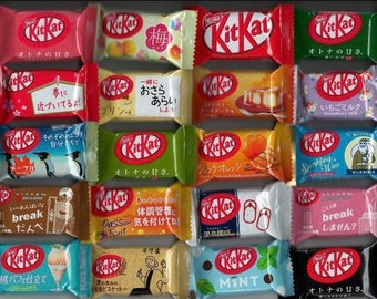 Japanese KitKats Exclusive and Limited Edition 15 Piece Assorted Flavors | Chocolate | Snacks | Japan Snacks | Gift | Christmas