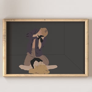 Manifesto illustrativo ispirato a Blow Up