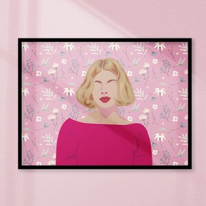 Manifesto illustrativo ispirato a Paris Texas