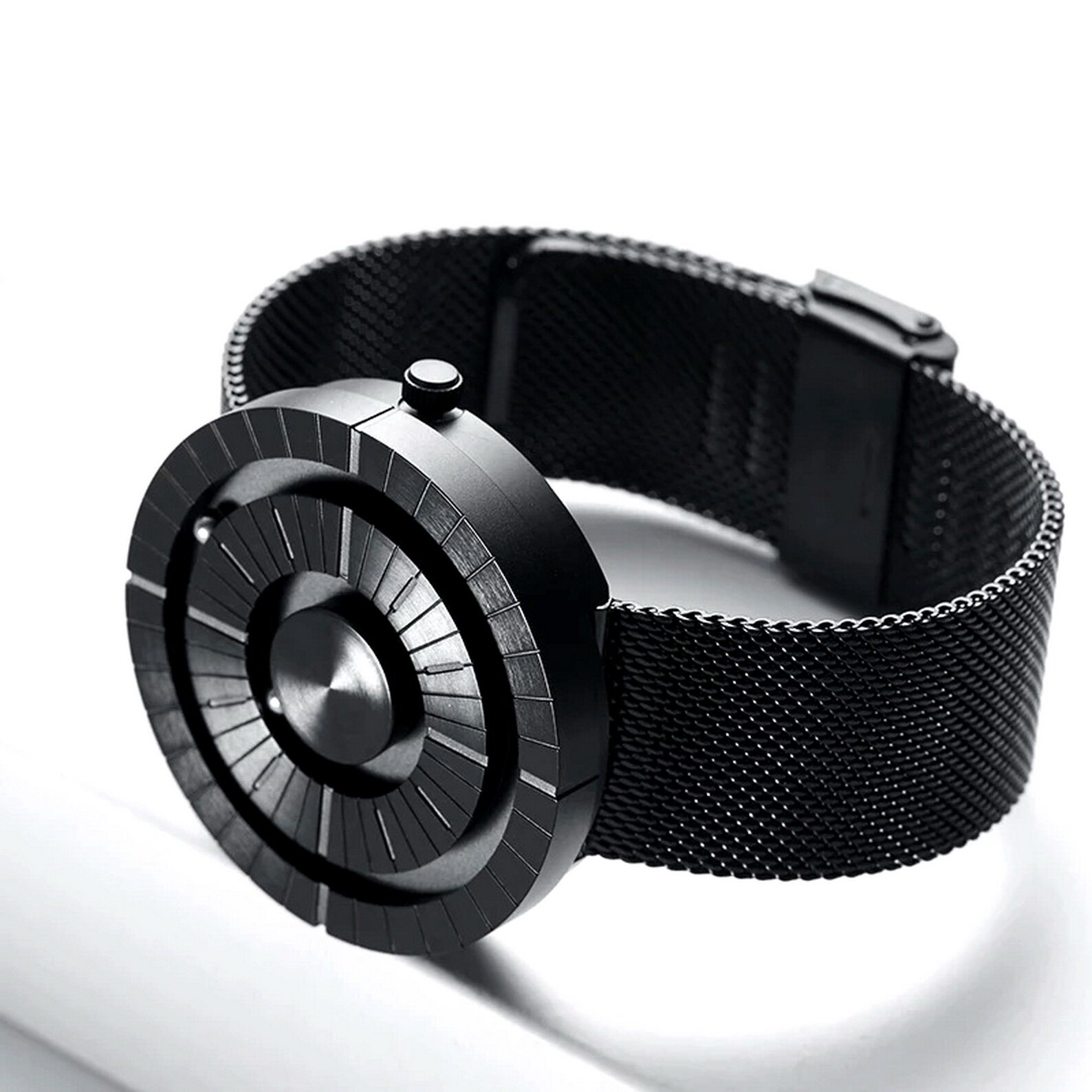 Minimal Rotating Ball Watch Steel Dial Watch Etsy UK