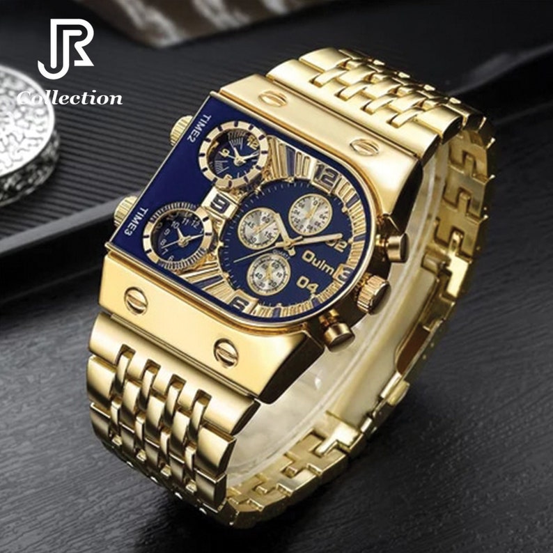 Engraved Wrist Watch for Men Mechanical Watch for Him Self Etsy