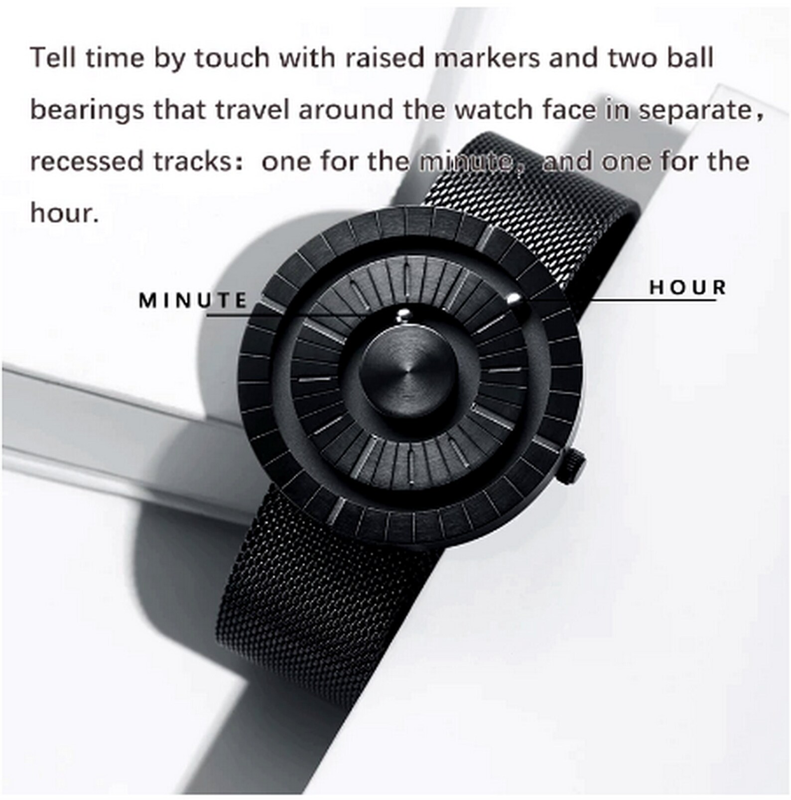 Minimal Rotating Ball Watch Steel Dial Watch Etsy UK