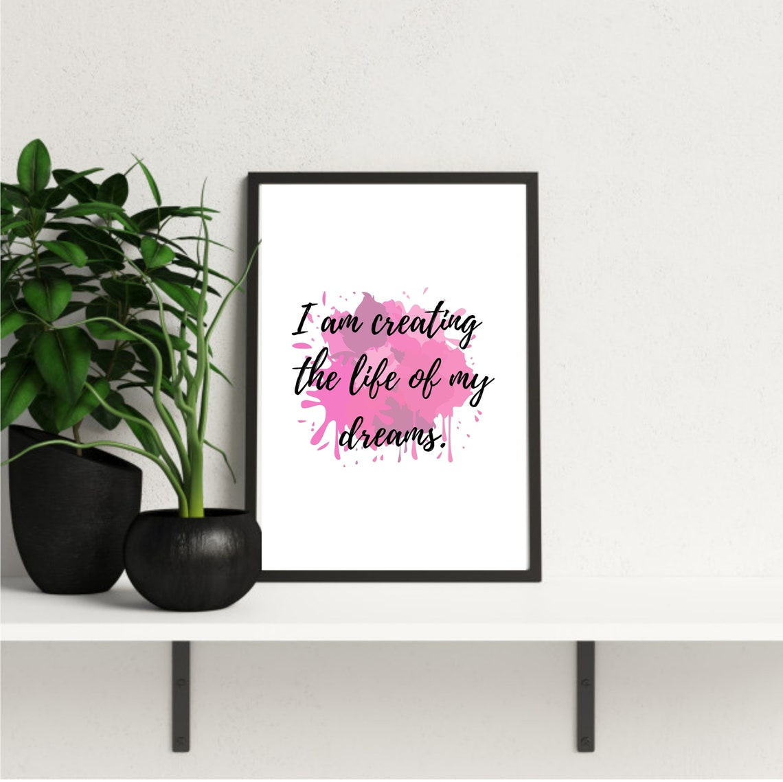 Set of 2 Prints Quotes Print Poster Wall Art Home Decor | Etsy