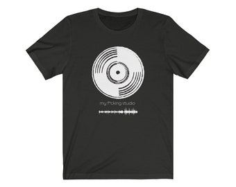 My F*cking Studio -Tee- The perfect gift for recording studio, artists, engineers, bedroom studio, singer - Unisex Jersey Short Sleeve Tee