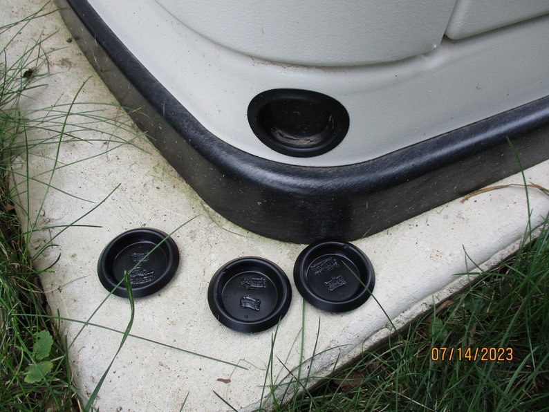 Generac Generator Base Hole Plug Kit Set of 4 Generac Whole House Air