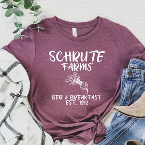 Schrute Farms Shirt, Scronton Pennsylvania est 1912, Funny Shirt, Dwight Office Shirt, Dwight Schrute, Schrute Shirt, The Office Lovers