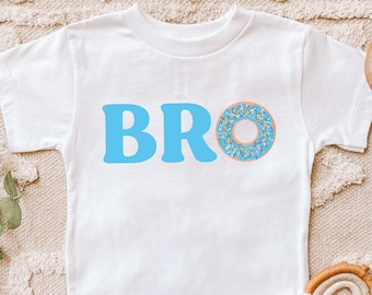 Brother Donut Shirt, Birthday Shirt, Doughnut Birthday Shirt, Birthday Gift, Donut Sprinkles Bro Shirt, Baby Shower Gift, Bro Baby Apperal